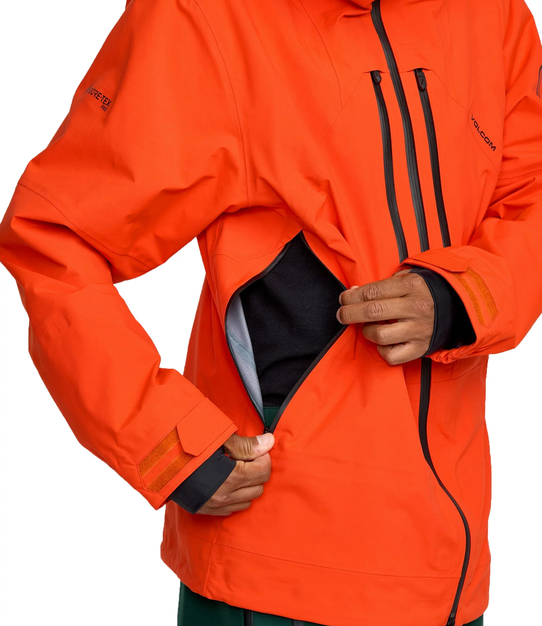 Volcom Anyox Guide GORE-TEX Pro Shell Jacket - orange shock | Tactics