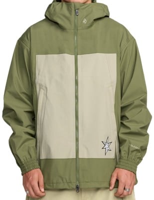 Volcom Arthur 3L Jacket - dark olive - view large