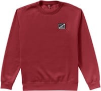 Volcom Hydro Crew Sweatshirt - burnt red
