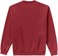 Volcom Hydro Crew Sweatshirt - burnt red - reverse