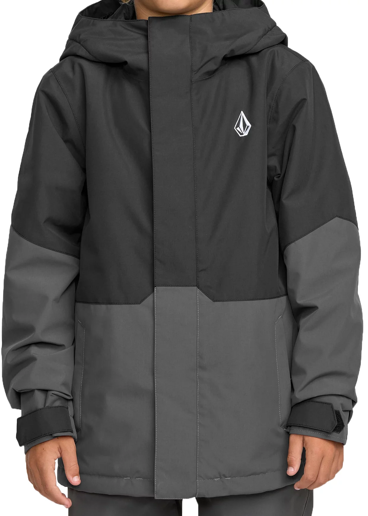 VOLCOM kids XL 160サイズ 上下セット オレンジ 23-24 VOLCOM ボルコム STONE.91 INS JACKET スノーボード 雪遊び