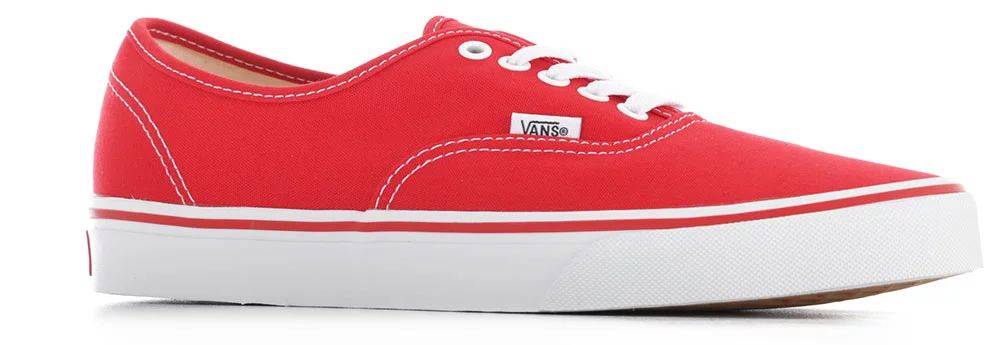 Vans Authentic Shoes - red | Tactics