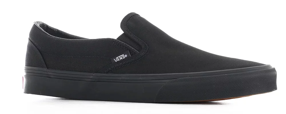 Vans Classic Slip-On Shoes - black/black | Tactics