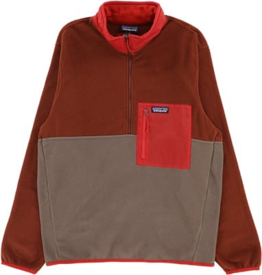 Patagonia Microdini 1/2 Zip - marlow brown - view large