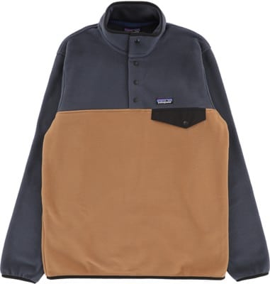 Patagonia Lightweight Synchilla Snap-T Pullover - deer brown - view large