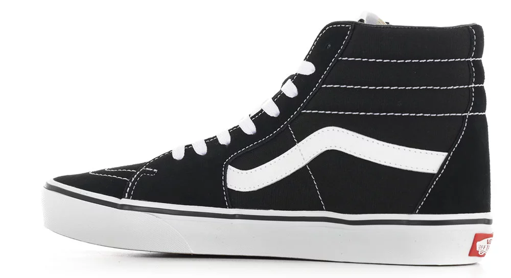 Vans Sk8-Hi Shoes - black/black/white | Tactics display picture 3