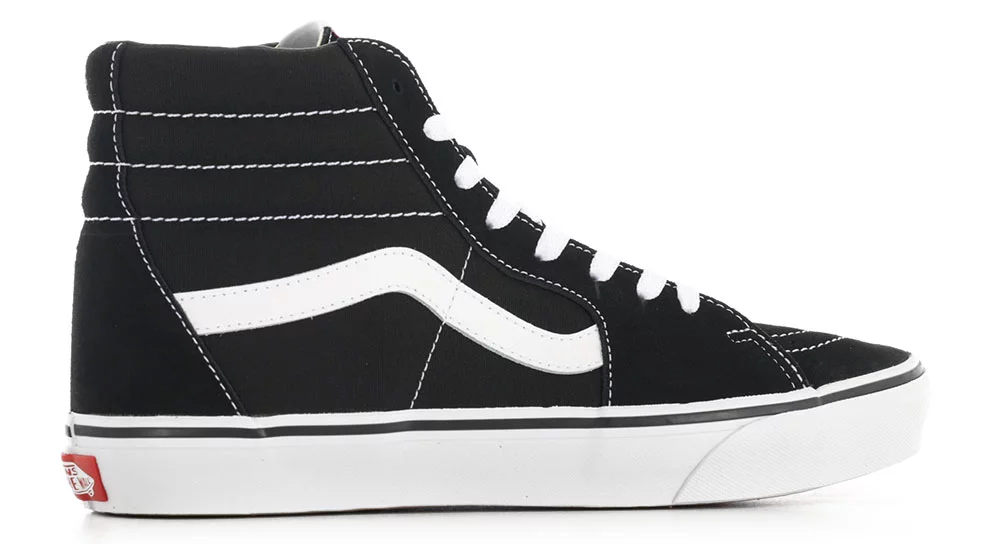 Vans Sk8-Hi Shoes - black/black/white | Tactics display picture 1