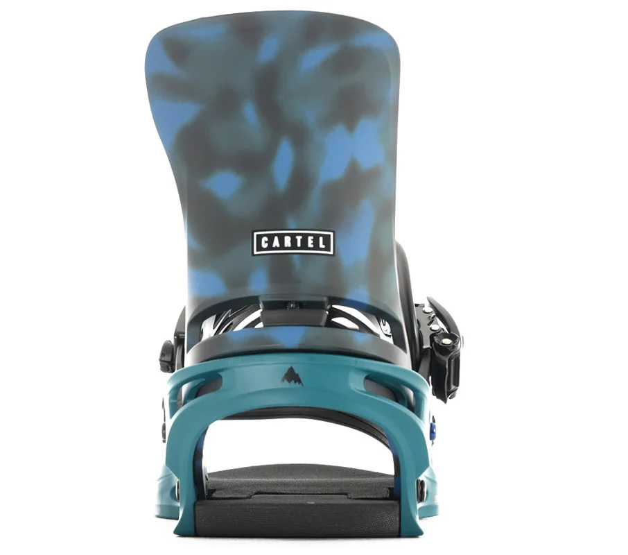 Burton Cartel Snowboard Bindings 2026 - evergreen shatter | Tactics
