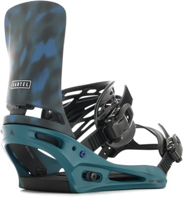 Burton Cartel Snowboard Bindings 2026 - evergreen shatter - view large