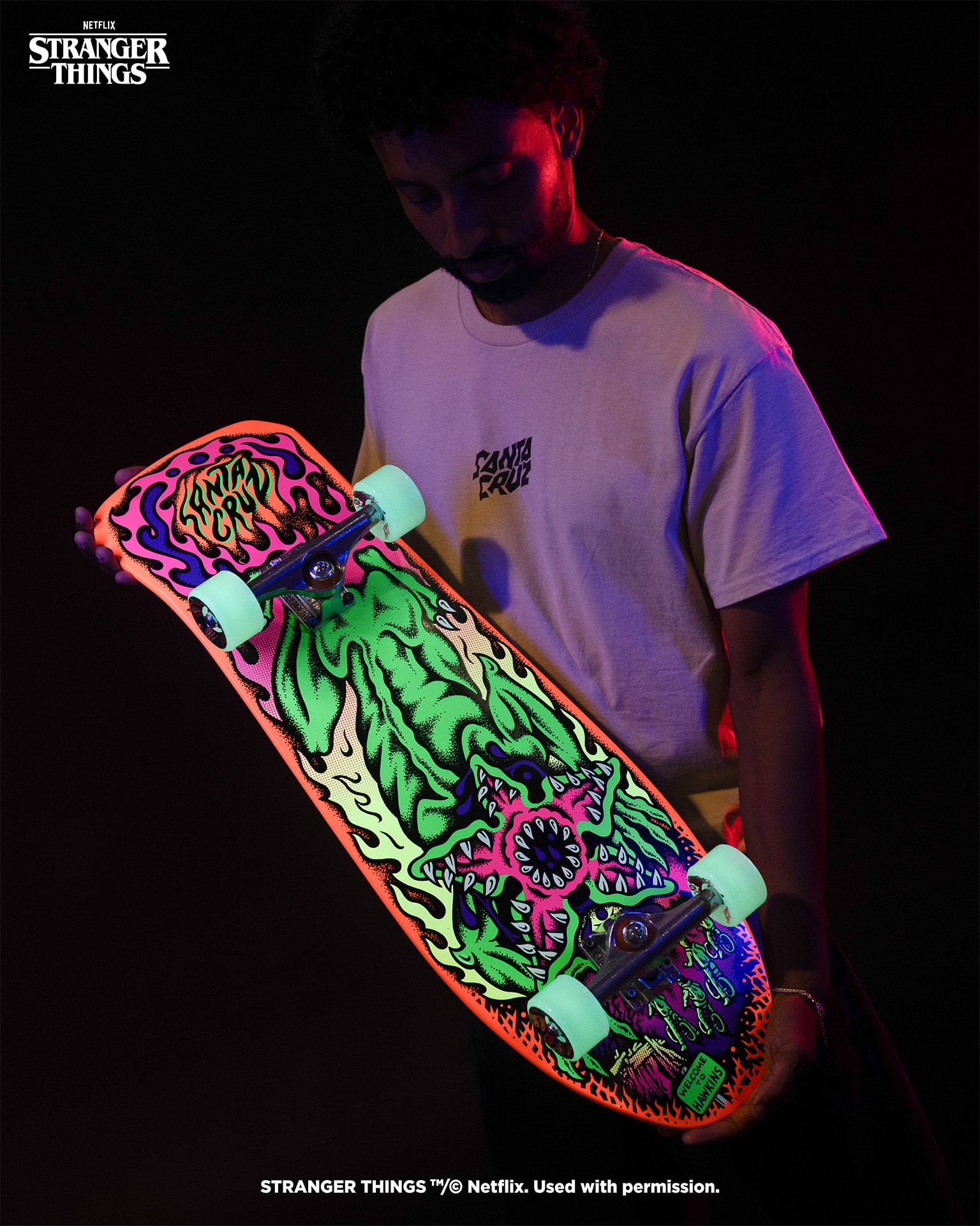 santa cruz stranger things brand image