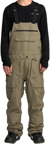 Volcom Roan Bib Overall Pants - military | Tactics