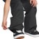 Volcom Snow Billow Pants - black denim - cuff 2