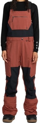 Volcom Women's Ash Stretch GORE-TEX Bib Overall Pants - henna - view large