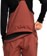 Volcom Women's Ash Stretch GORE-TEX Bib Overall Pants - henna - reverse detail