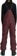 Volcom Women's Creston 3D Stretch Bib Overall Insulated Pants - oxblood - reverse