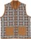Dickies Thrasher X Dickies Vest Jacket - brown duck - alternate