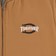 Dickies Thrasher X Dickies Vest Jacket - brown duck - front detail
