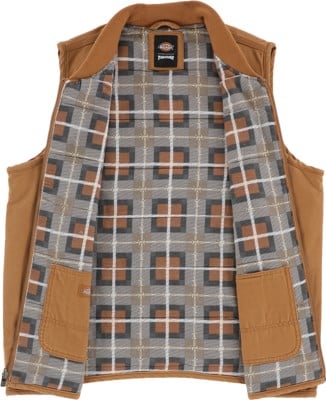 Dickies Thrasher X Dickies Vest Jacket - brown duck | Tactics