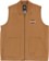 Dickies Thrasher X Dickies Vest Jacket - brown duck - front