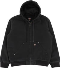 Dickies Hilham Hooded Canvas Jacket - black