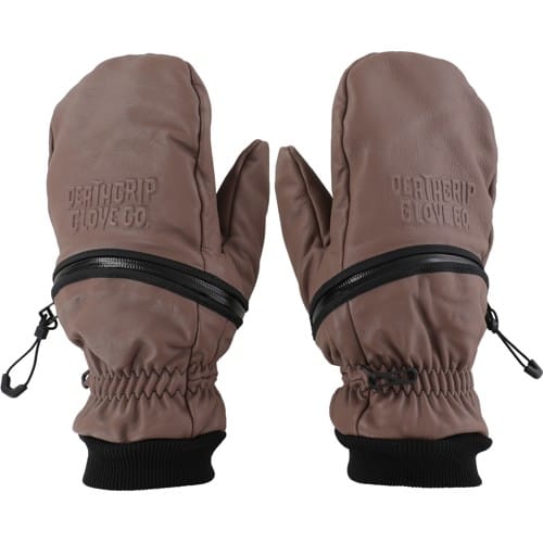 Deathgrip Ghoul Leather Mitts - tan | Tactics
