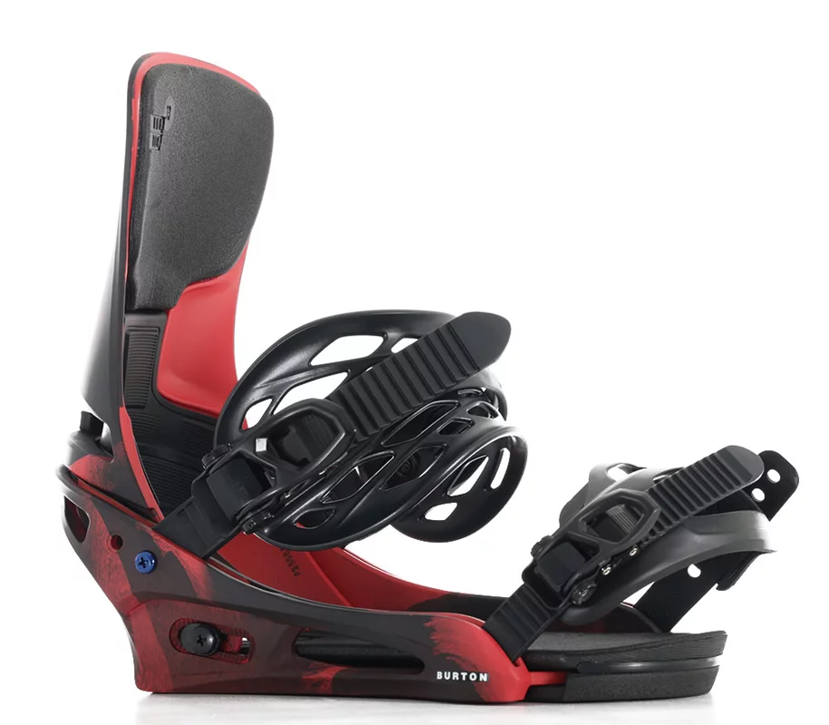 Burton Cartel X Snowboard Bindings 2026 - black/red | Tactics