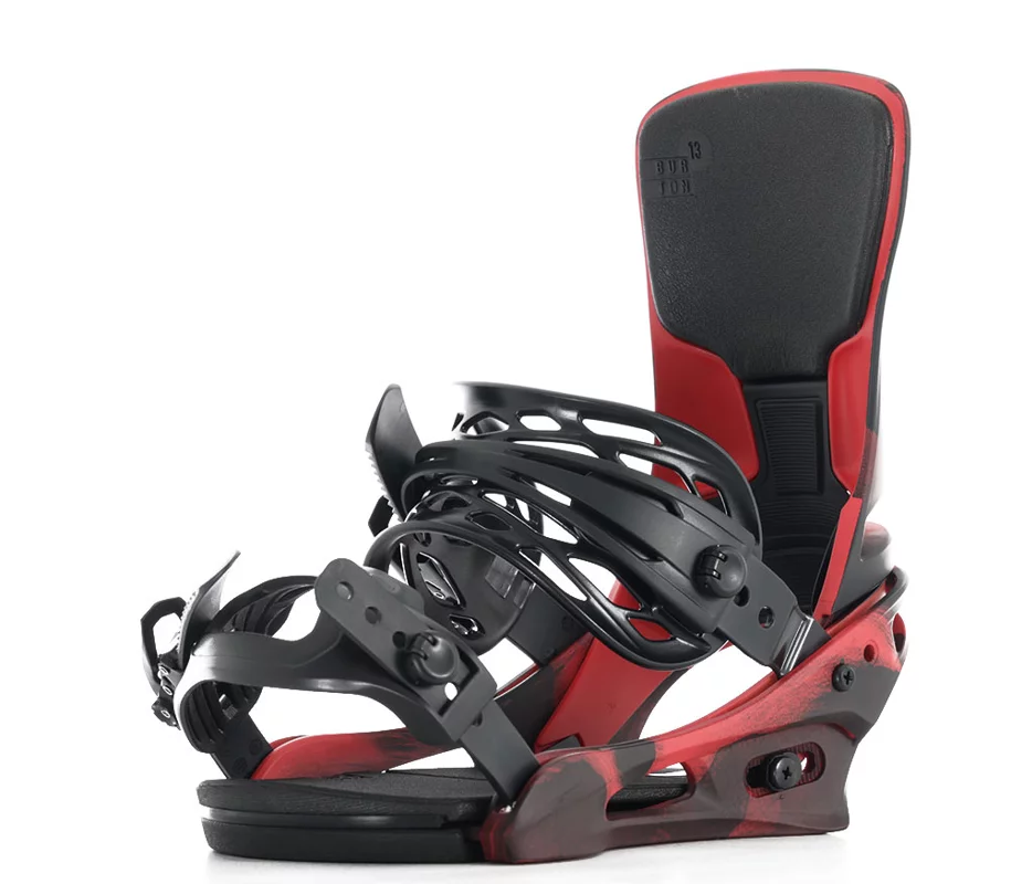 Burton Cartel X Snowboard Bindings 2026 - black/red | Tactics