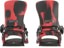Burton Cartel X Snowboard Bindings 2026 - black/red - back