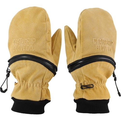 Deathgrip Ghoul Leather Mitts - tan | Tactics