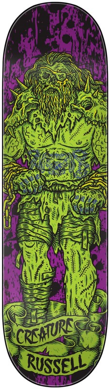 Russell Vikings Of Hesh Law XX 8.75 Skateboard Deck