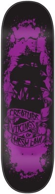 Creature Russell Vikings Of Hesh Law XX 8.75 Skateboard Deck | Tactics