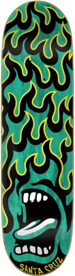 Santa Cruz Screaming Flame 8.5 7 Ply Birch Skateboard Deck - view large