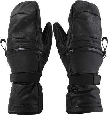 Deathgrip Zombie Long Cut Mitts - black - view large