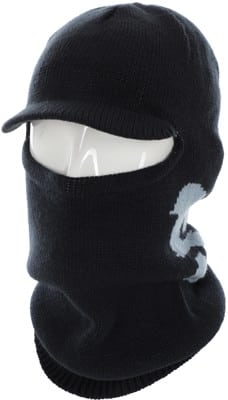 Souvenir Knit Visor Face Mask - black - view large