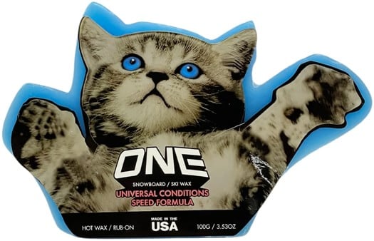 One MFG Flying Cat All-Temp Snowboard Wax - blue - view large