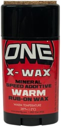 One MFG X-Wax Twist Up 50g Snowboard Wax - warm