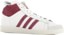 Adidas Jabbar Hi Skate Shoes - (mark gonzales) alumina/chalk white/shadow red