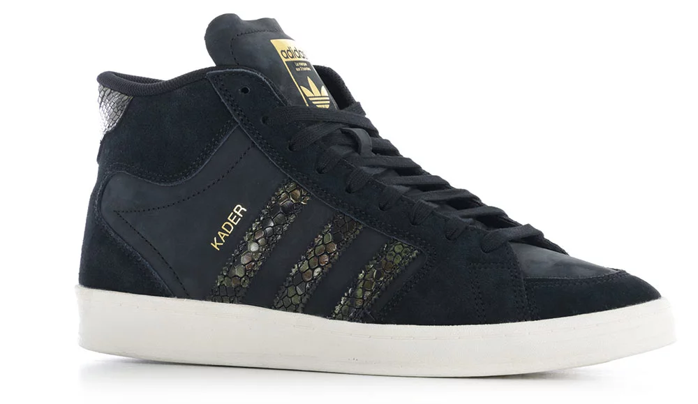Adidas Superskate Skate Shoes - (kader sylla) black/wilpin/owhite