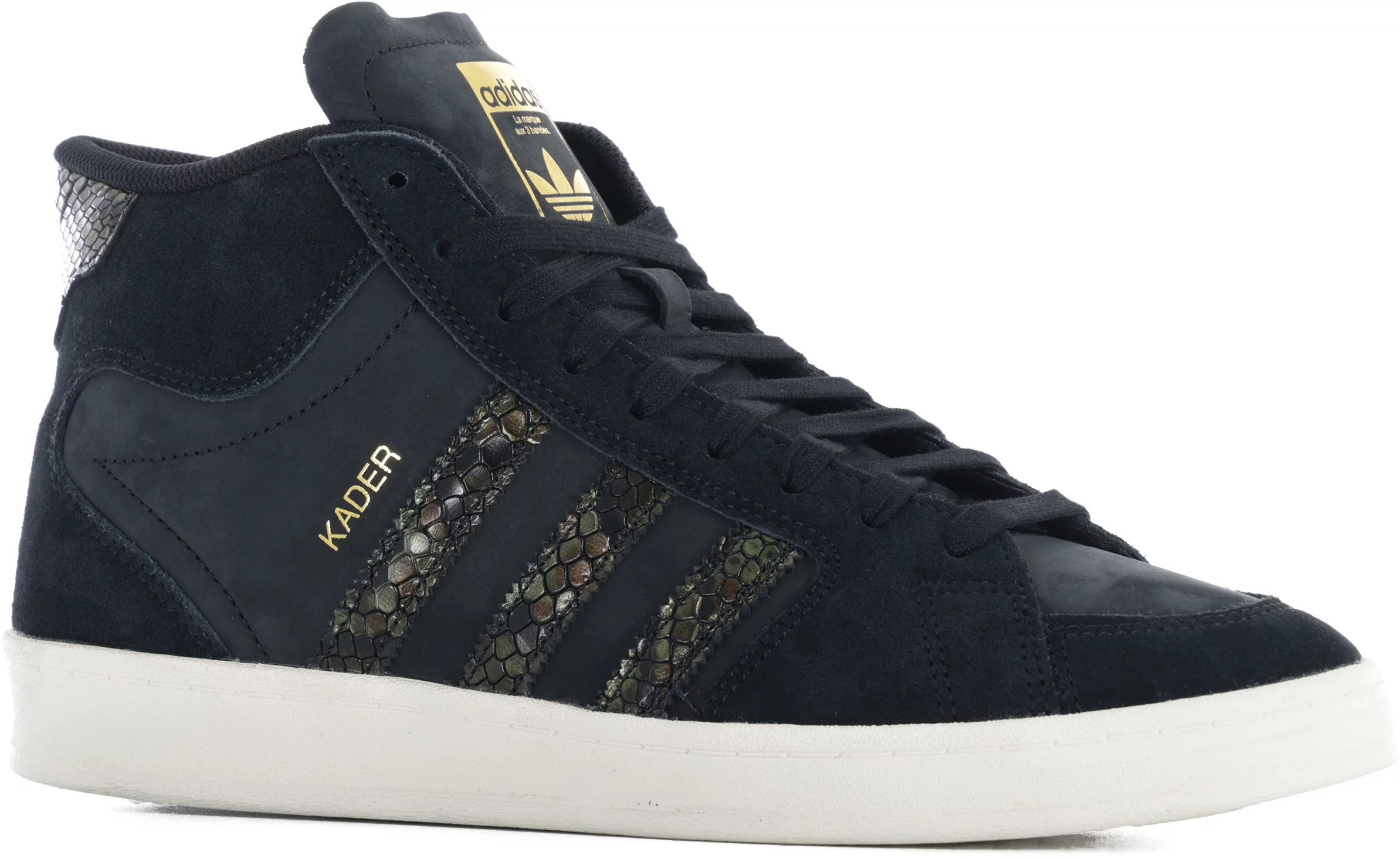Adidas Superskate Skate Shoes - (kader sylla) black/wilpin/owhite