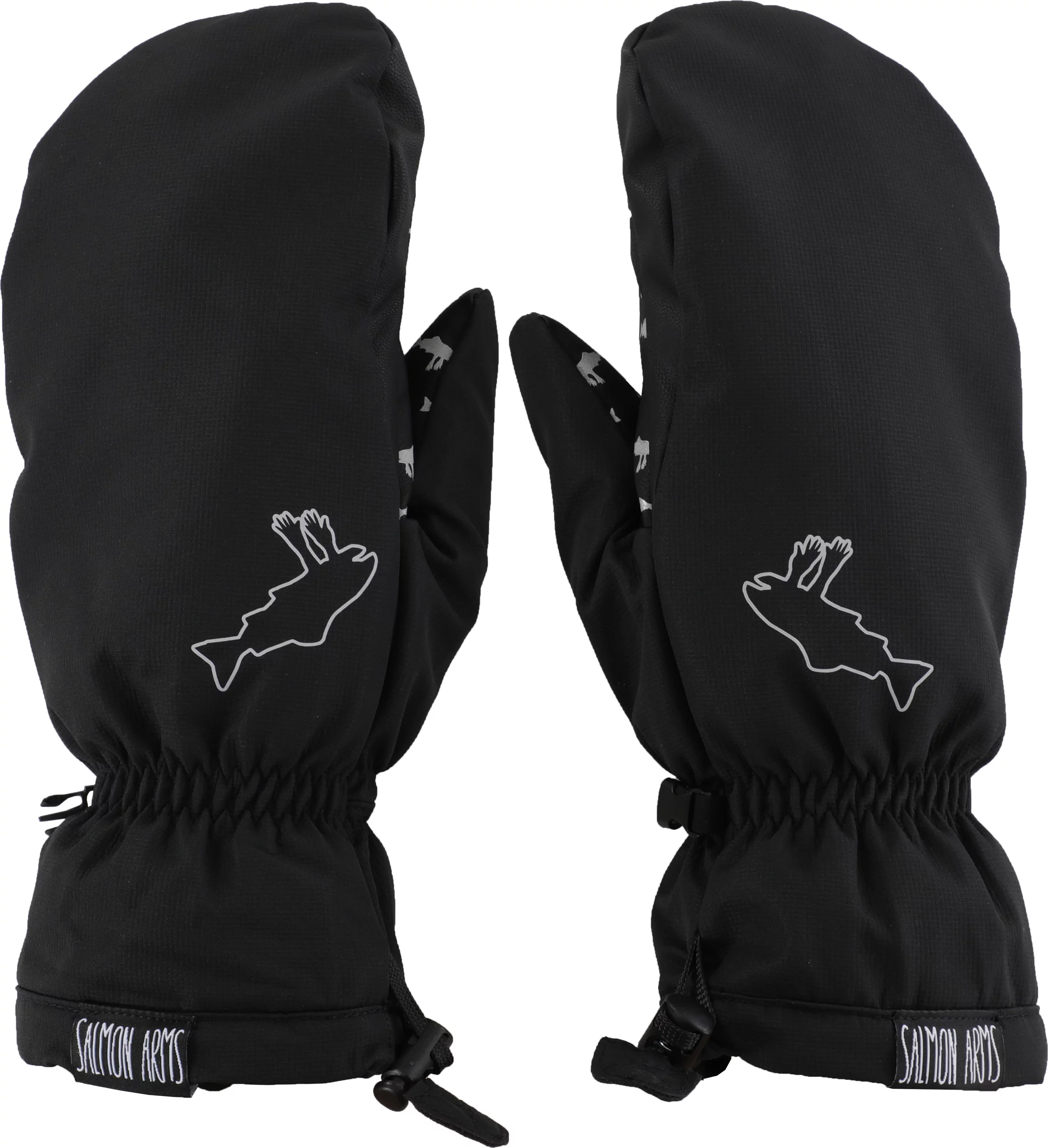 Salmon Arms Team Mitts - mini logo | Tactics