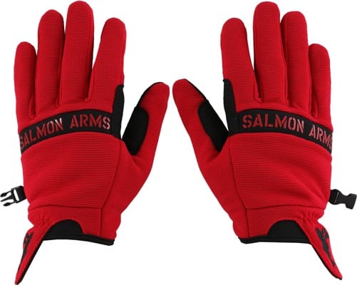 Salmon Arms Spring Gloves - red - view large