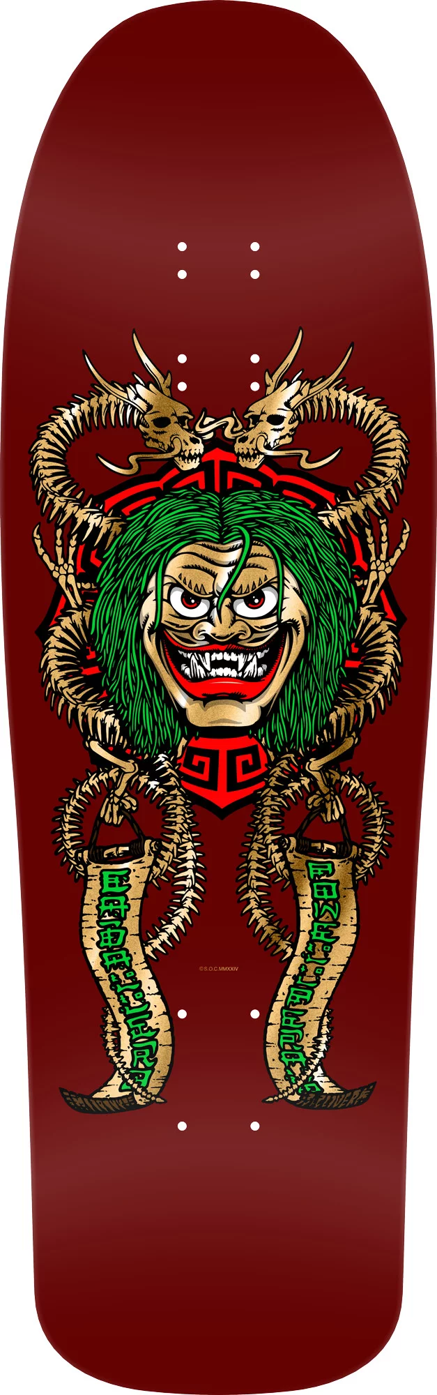 Powell Peralta Caballero Mask 9.75 Reissue Skateboard Deck | Tactics