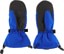 Salmon Arms Overmitt 2 Mitts - fish paw blue - palm