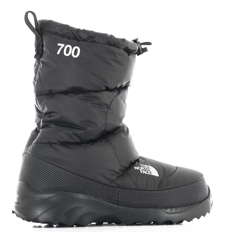 The North Face Nuptse Traction Bootie Boots - tnf black/tnf black