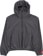 The North Face TNF Red Box Packable Hooded Wind Jacket - obsidian - front