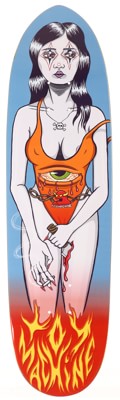 Toy Machine Halloween Girl 2025 8.63 Skateboard Deck - multi - view large