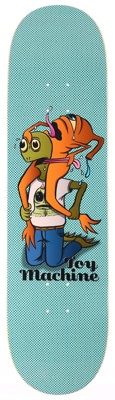 Toy Machine Turtle Boy Fight 8.25 Skateboard Deck - view large