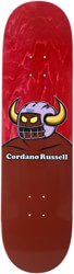 Toy Machine Russell Holy Spirit 8.5 Skateboard Deck - red stain v2
