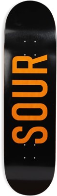 Sour Sour Army 8.25 Skateboard Deck - black/orange - view large