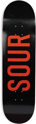 Sour Sour Army 8.25 Skateboard Deck - black/red - view large